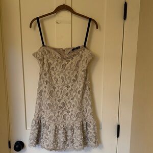 The Kooples Beige Lace Dress